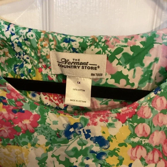 Floral Dress from Vermont Country Store NWOT - Picture 3 of 3